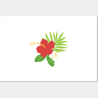 Cute Colorful Flowers Posters and Art